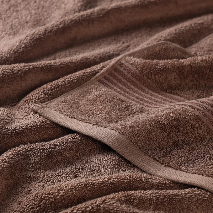 Superior Egyptian Cotton 2-Piece Bath Sheet Towel Set, Oversized Body Towels - Image 4
