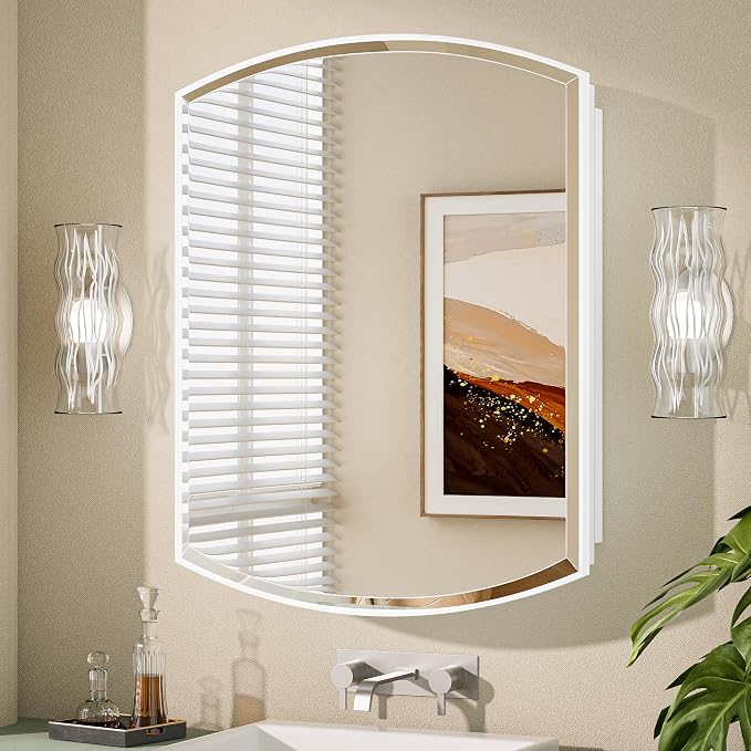 Keonjinn White Medicine Cabinet by Keonjinn