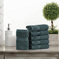 BLUENILEMILLS BNM Egyptian Cotton 6-Piece Towel Set, Includes 6 Face Towels by Blue+Nile+Mills