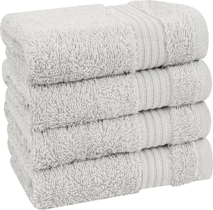 Cotton Paradise 100% Cotton Turkish Washcloth Set - Image 4