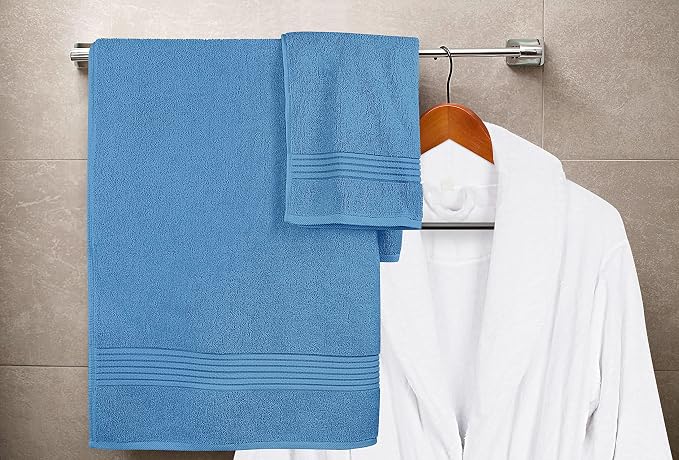 Utopia Towels 8 Piece Premium Towel Set, 2 Bath, 2 Hand, and 4 Washcloths - Image 5