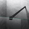 Frameless Shower Door Support Bar, Stainless Steel Wall-to-Glass Support Arm to by Unknown