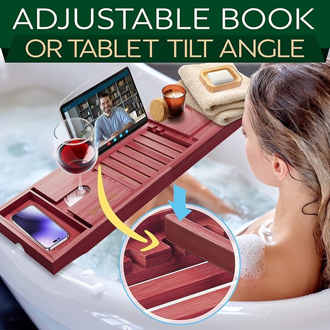 SereneLife Bathtub Tray - Image 6