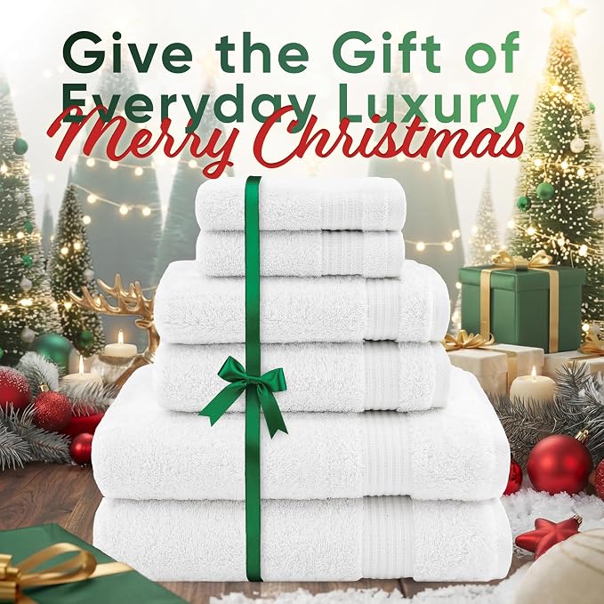 Hotel & Spa Quality Super Absorbent and Soft, 6 Piece Turkish Towel Set - Image 2