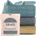 Kitsch African Net Sponge – Exfoliating Body Scrubber by Kitsch