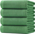 Homaxy 100% Cotton Waffle Weave Kitchen Dish Towels, Ultra Soft Absorbent Quick by Homaxy