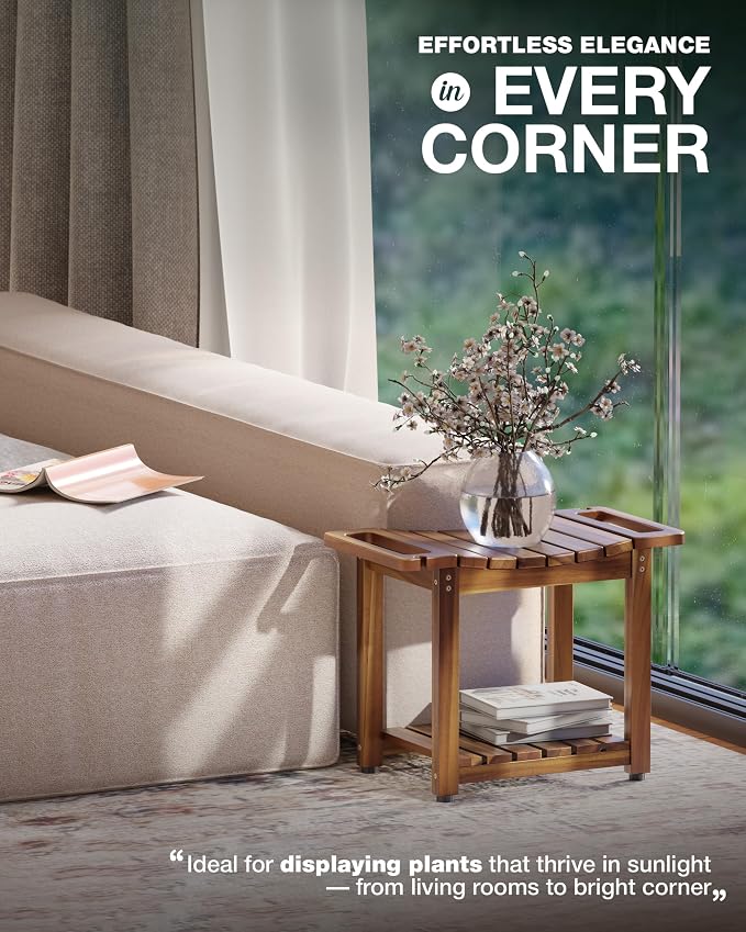 BLUEWEST Shower Bench Seat - Image 8