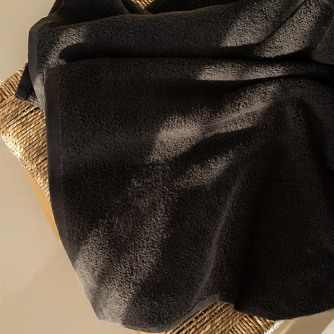 SALBAKOS 100% Turkish Cotton Jumbo Bath Sheet Towel Oversized 40x80 inch | - Image 3