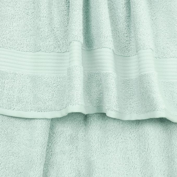 Cotton Paradise 6 Piece Towel Set, 100% Cotton Soft Absorbent Turkish Towels - Image 4