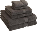 Superior Egyptian Cotton Pile 6 Piece Towel Set, Includes 2 Bath, 2 Hand by SUPERIOR