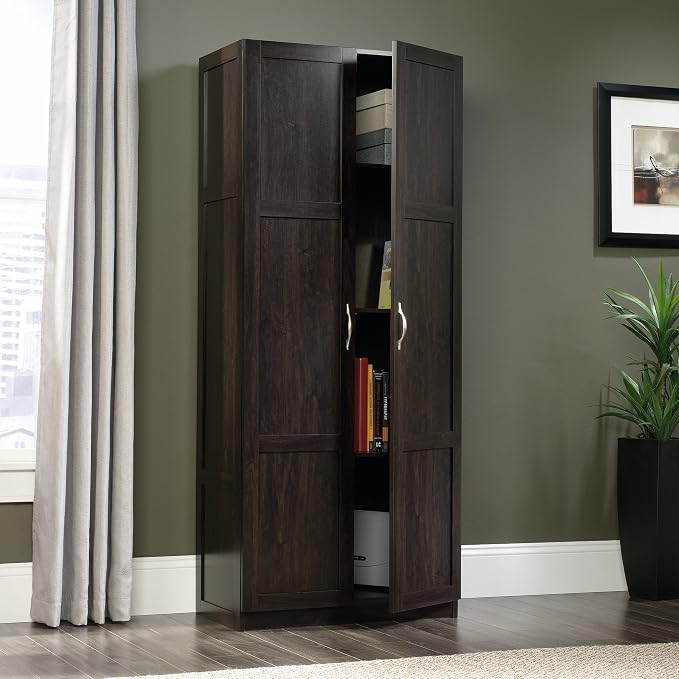 Sauder Storage Cabinet/ Pantry cabinets, 29.61 " x D: 16.02 " x H: 71.50" - Image 2