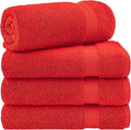 Cotton Paradise 4 Piece Turkish Bath Towels by UNITEDHOMETEXTILE