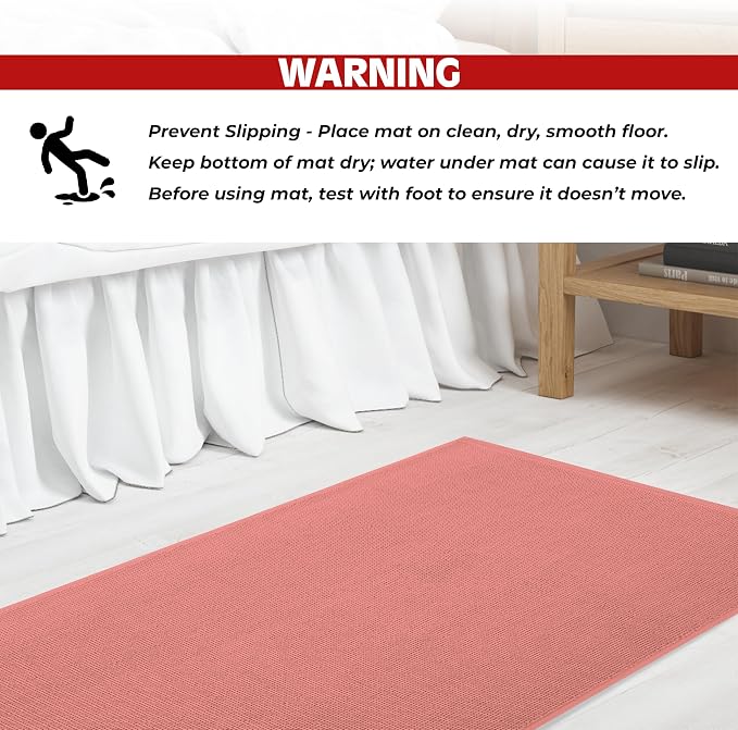 Cotton Paradise 100% Cotton Non Slip Bath Mats - Image 7