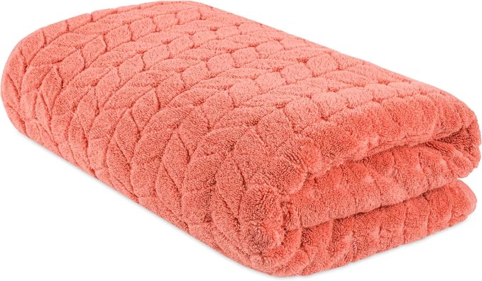BAGNO MILANO Turkish Bath Towels, Soft Plush Jacquard Luxury Bath Towels by BagnoMilanoLuxurySoftness