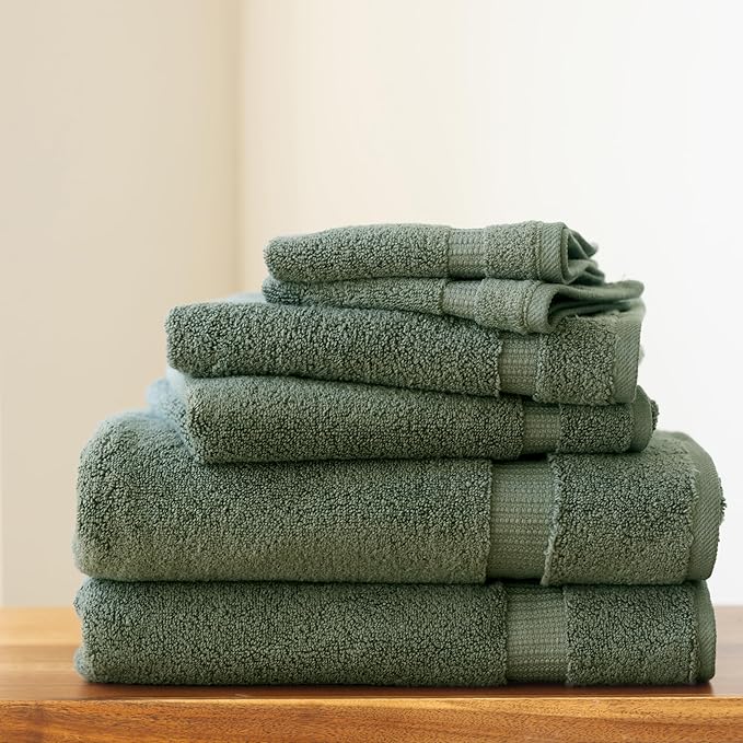 SALBAKOS 100% Turkish Cotton 6-Piece Towel Set | Heirloom Quality Hotel & Spa - Image 2