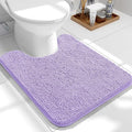 OLANLY Toilet Rugs U-Shaped 24x20, Extra Soft Absorbent Chenille Contour by OLANLY