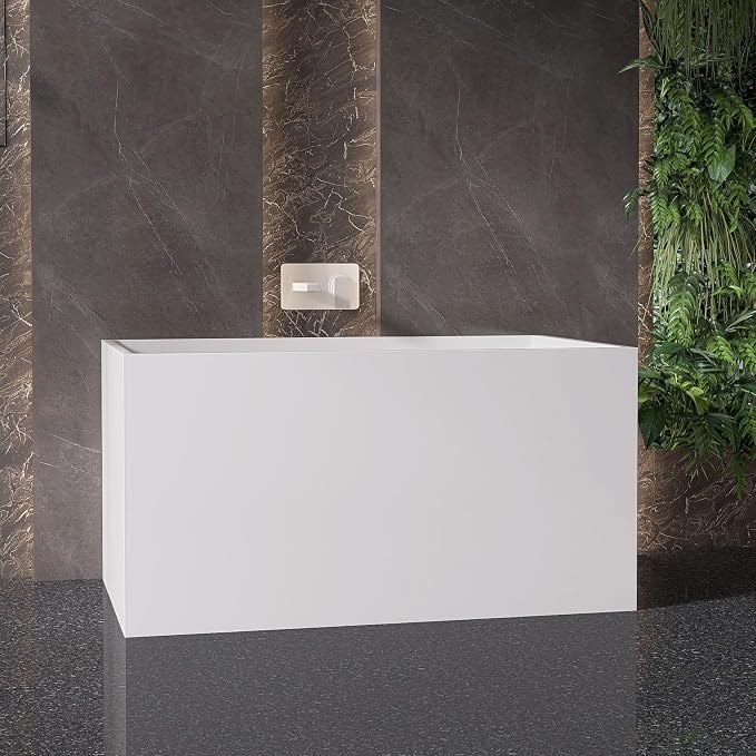 47" Acrylic Freestanding Bathtubs, Stand Alone Tub, Japanese Soaking Tubs - Image 3