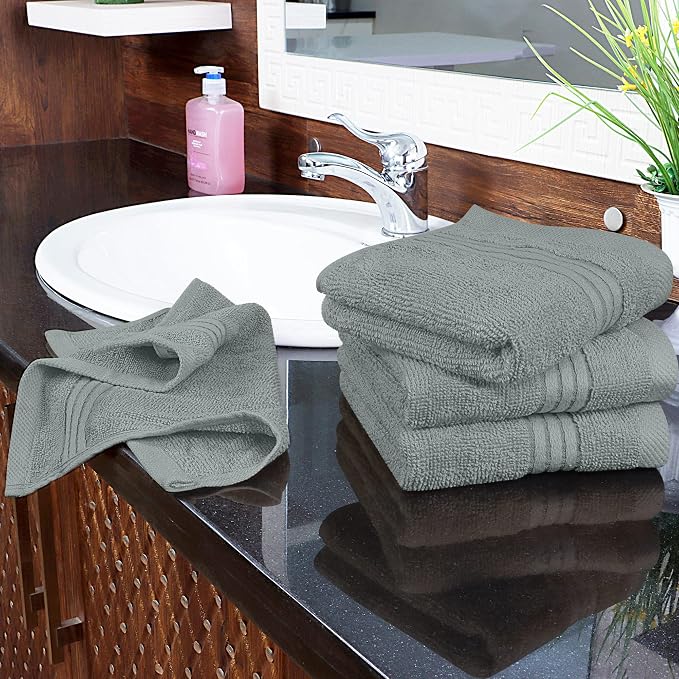 Utopia Towels 12 Pack Premium Wash Cloths Set, 12 by 12 Inches, 100% Cotton - Image 8
