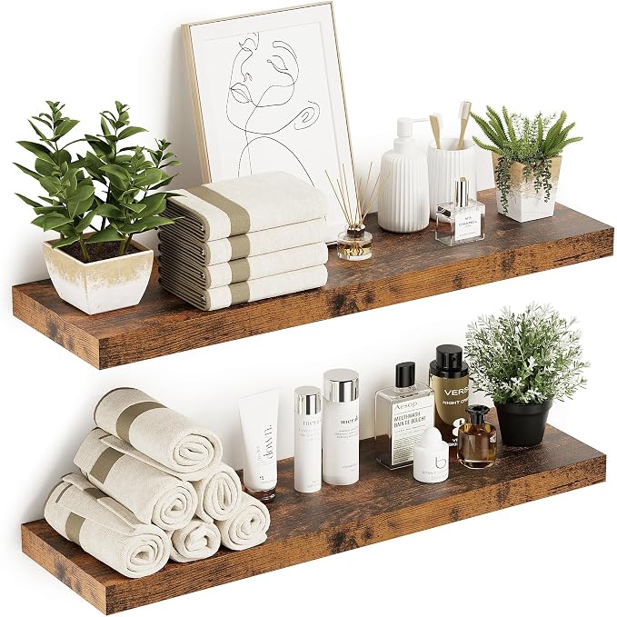 Vivelove Floating Shelves 10 inches Deep, 36x10 Shelves by VIVELOVE