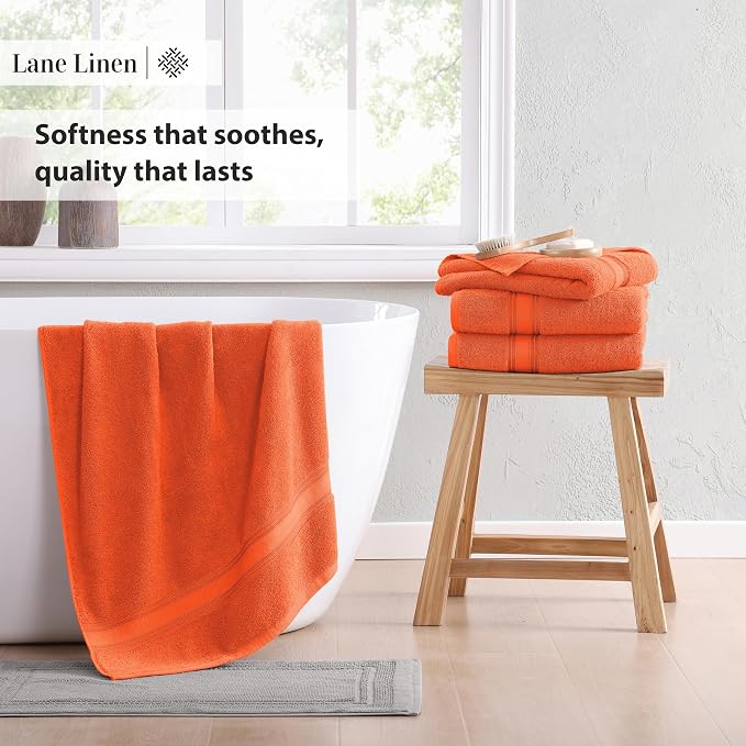 LANE LINEN Extra Large Bath Towels - Image 5