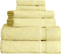 SALBAKOS 100% Turkish Cotton 6-Piece Towel Set | Heirloom Quality Hotel & Spa by SALBAKOS