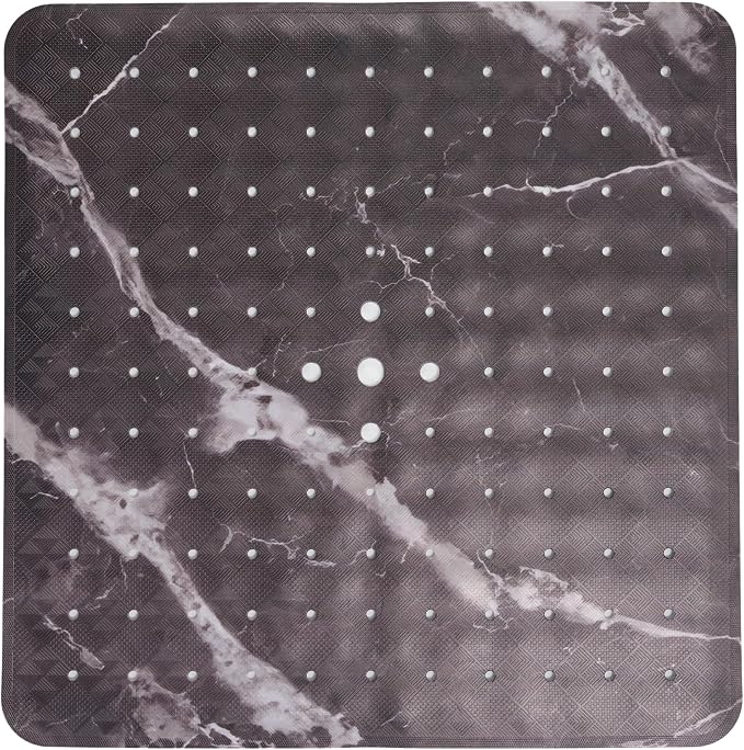 ENKOSI Square Shower Mat 21 x 21 – Anti Slip Shower Mat by ENKOSI