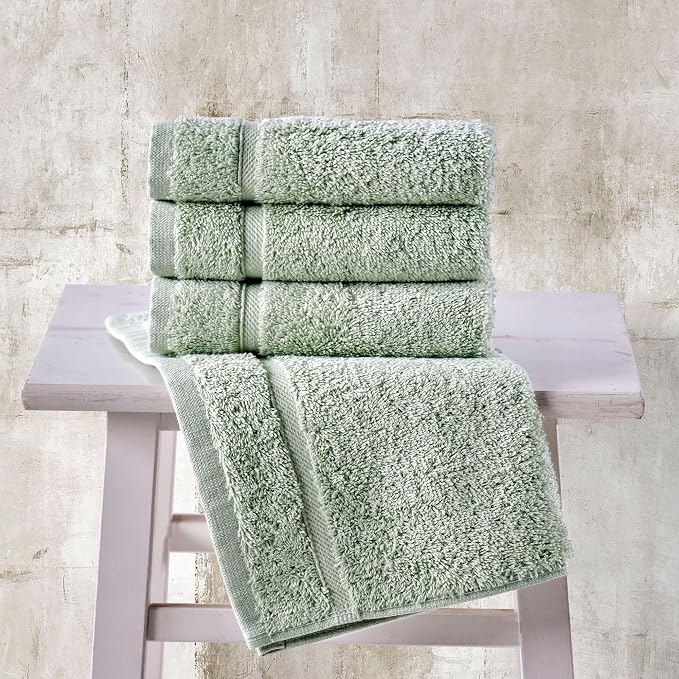 Hammam Linen Washcloth Set Premium Original Turkish Cotton, Hotel Quality - Image 4