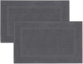 Tens Towels Pack of 2 Bath Mats 100% Cotton, 20 x 32 Inches, Super Absorbent by TensTowels