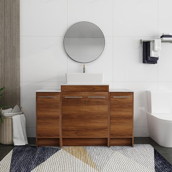 48 Inch Bathroom Vanity with Sink, Mordern Bathroom Vanity, Single Sink by ARTCHIRLY