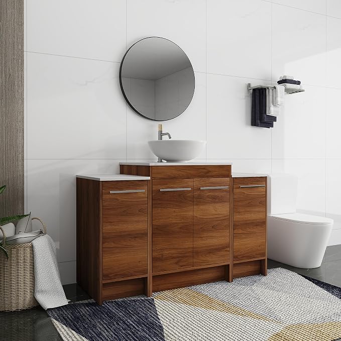 48 Inch Bathroom Vanity with Sink, Mordern Bathroom Vanity, Single Sink by ARTCHIRLY