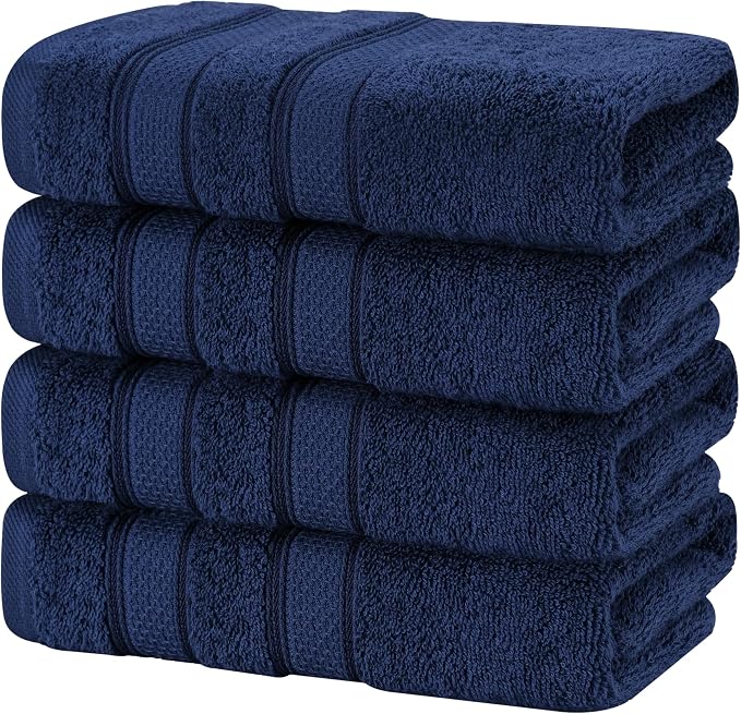 American Soft Linen Salem 100% Cotton Turkish 4 Piece Hand Towels - Image 5