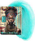 AFRIKI African Net Sponge – Exfoliating Body Scrubber, All Skin Types | 45 in by AFRIKI