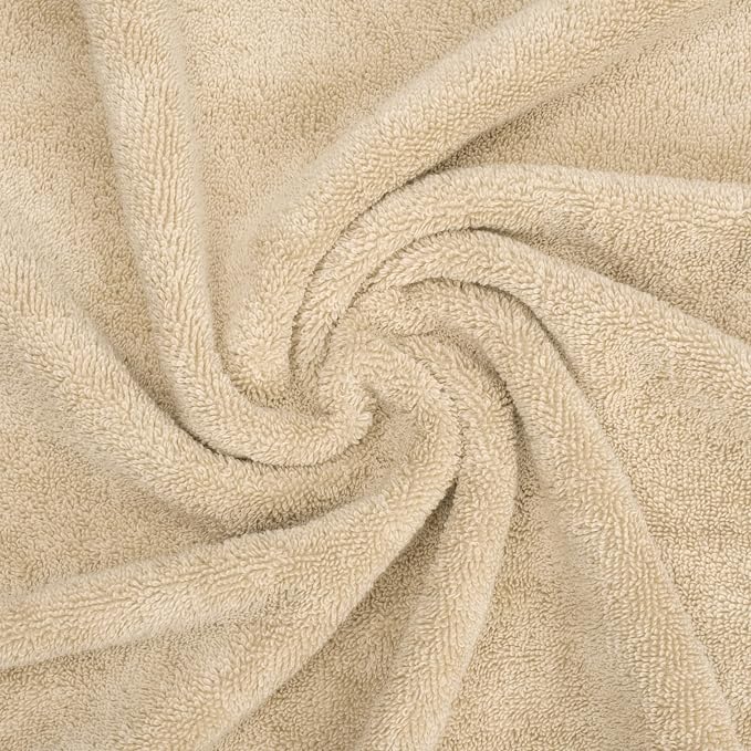 American Soft Linen Salem Washcloth Sets, 4 Piece Luxury 600 GSM 100% Cotton - Image 7