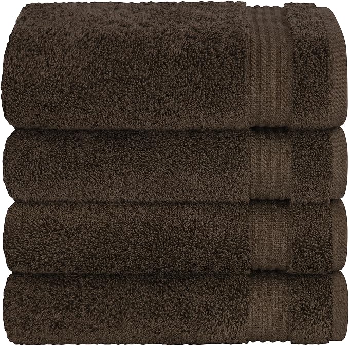 Cotton Paradise Hand Towels for Bathroom, 100% Cotton Turkish 4 Piece Hand - Image 6