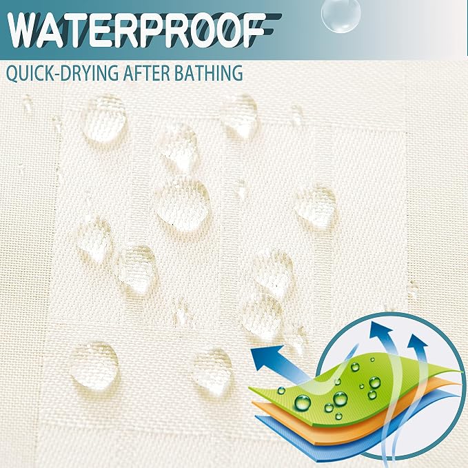 Conbo Mio No Hook Shower Curtain - Image 7