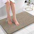 OLANLY Bathroom Rugs 24x16, Extra Soft Absorbent Chenille Bath Rugs, Rubber by OLANLY