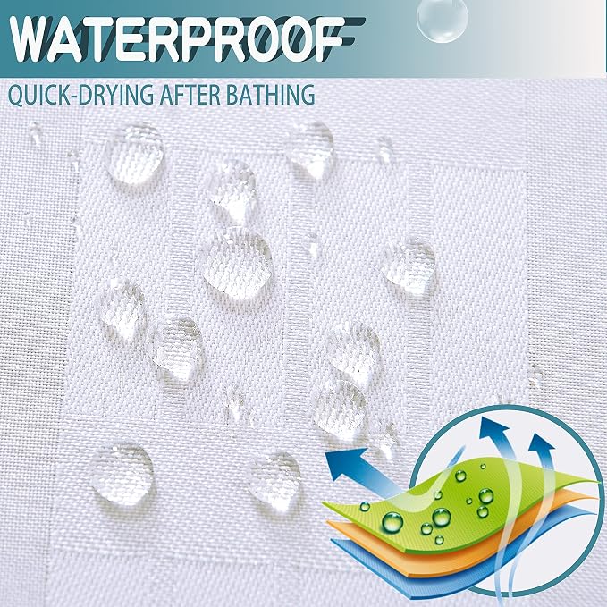 Conbo Mio No Hook Shower Curtain - Image 7