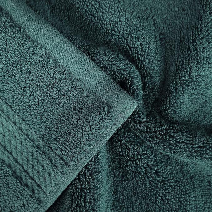 Superior Egyptian Cotton Pile Bath Towel Set of 4, Ultra Soft Luxury Towels - Image 5