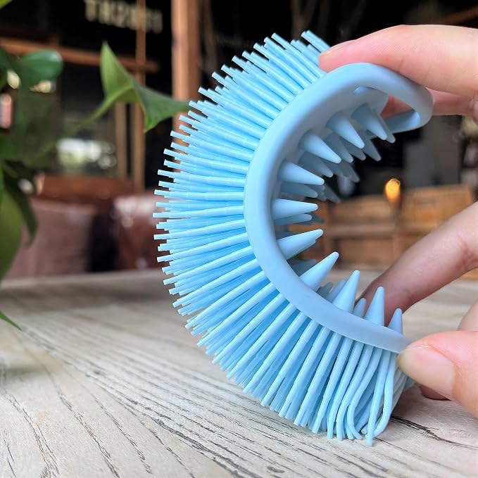 Premium Sensory Brush for Kids or Autism, Soft Silicone Body Scrubber, 2 in 1 - Image 3
