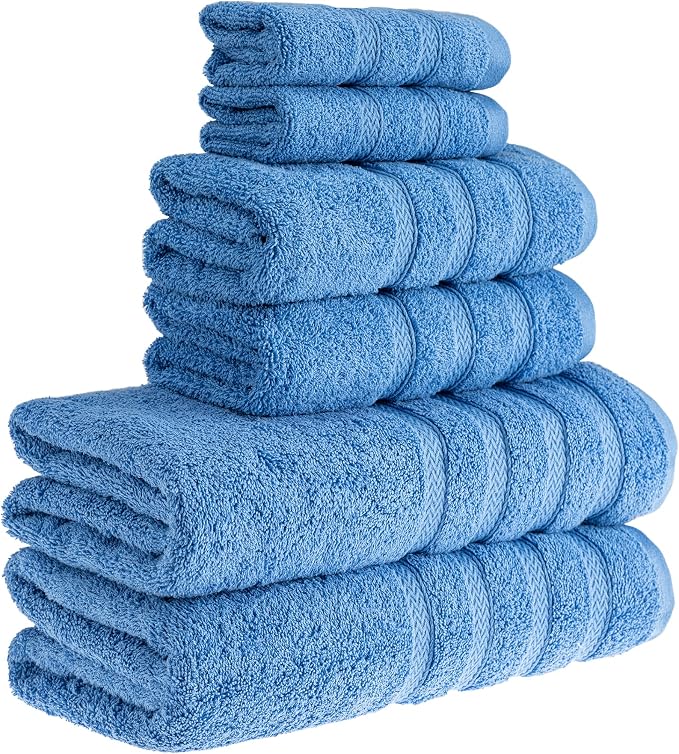 HALLEY Turkish Towels Set 650 GSM Highly Absorbent Super Soft 100% Cotton - Image 2