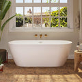 FerdY Nauru 67" Acrylic Freestanding Bathtub, Ergonomic Lightweight Classic by FerdY