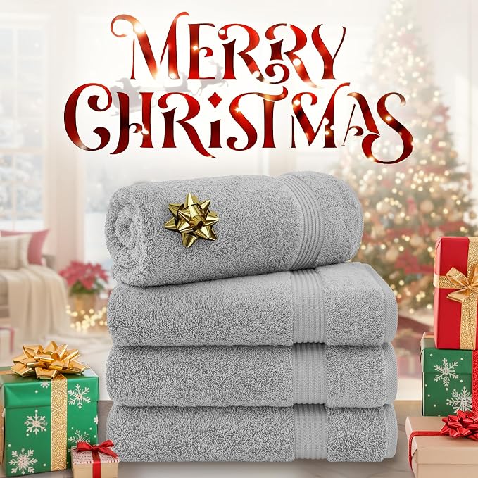 Cotton Paradise 4 Piece Turkish Bath Towels - Image 2