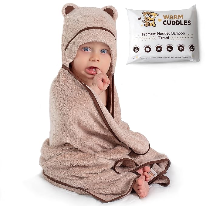 Premium Baby Bath Towel by WARMCUDDLES%C2%AE