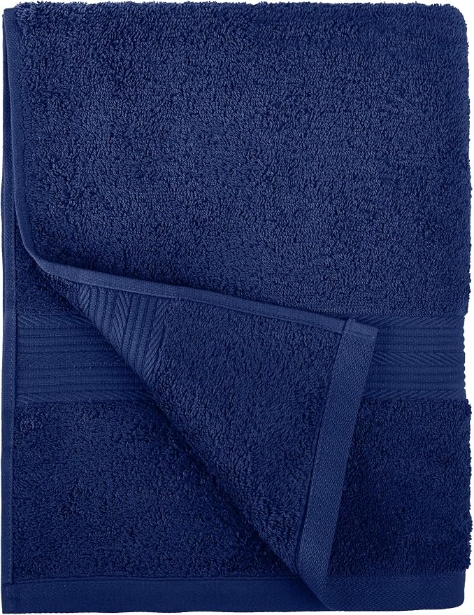 Amazon Basics 6 Piece Oversized Fade resistant Towel set, 100% Cotton towels - Image 10