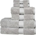 Christy Renaissance 6 Piece Towel Set | Dove Grey | 100% Egyptian Cotton | by Christy