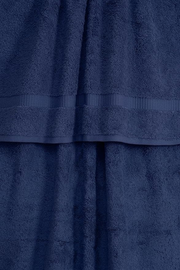 SALBAKOS 100% Turkish Cotton Extra Large Bath Sheet Set of 2 35x70 inch | - Image 3