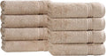Superior Egyptian Cotton 8-Piece Hand Towel Set, Towel Basics by SUPERIOR