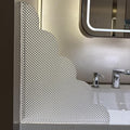 2PCS Shower Splash Guard for Bathtub Corner, 9.1 x 11.5 inches, Adhesive Water by MIOIO