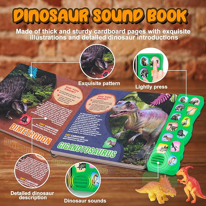 Dinosaur Toys, Dinosaur Sound Book - Image 3