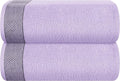 Belizzi Home Cotton 2 Pack Oversized Bath Sheet 35 x 70, Large Bath Sheet by Unknown